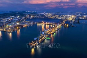 容桔经济区和发码头区域。图：越通社 