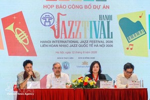 2026年河内国际爵士音乐节新闻发布会。