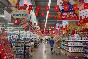 越南商品在超市中的占比保持在高位。
