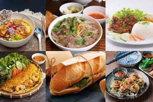 越南刚在2026年NZ Herald Travel Readers’ Choice Awards评选中荣登全球顶级美食目的地排行榜榜首。图：越南国家旅游局
