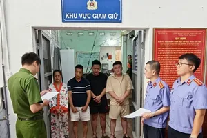 涉案4人被刑事拘留。图：芳宇