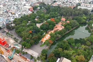  扩大胡志明市黎氏莲公园A区烈士遗骸搜寻、归集位置。