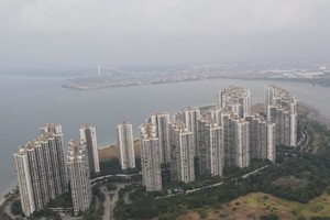 马来西亚柔佛州出现烟霾。图：CAN