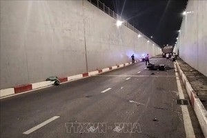 交通事故现场。