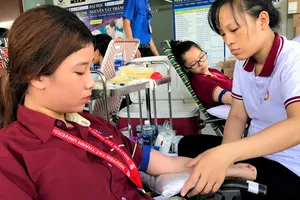 Trường ĐH Nguyễn Tất Thành hiến tặng hơn 2.000 đơn vị máu mỗi năm