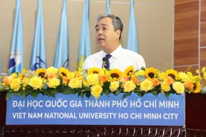 Phó trưởng Ban Tuyên giáo và Dân vận Trung ương Lê Đông Hải phát biểu định hướng nội dung tại hội thảo