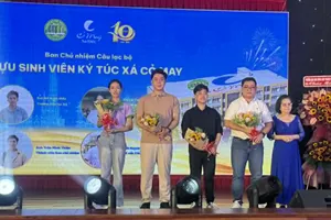 Ban chủ nhiệm câu lạc bộ KTX Cỏ May được ra mắt tại lễ kỷ niệm 10 nam thành lập