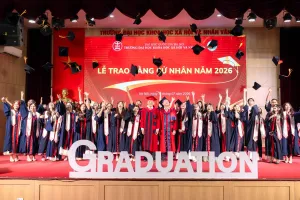 Trường ĐH KHXH&NV chào đón các tân cử nhân