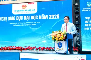 Phó Thủ tướng Lê Tiến Châu phát biểu kết luận tại hội nghị - Ảnh: THANH HÙNG