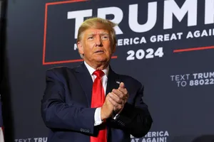 Cựu Tổng thống Donald Trump. Ảnh: REUTERS