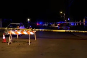 Phong toả hiện trường vụ tấn công ở thành phố Memphis. Ảnh: WHBQ