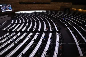 Quốc hội Thái Lan. Ảnh: NUTTHAWAT WICHIENBUT/BANGKOK POST