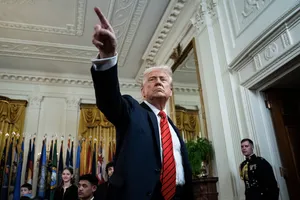 Tổng thống Mỹ Donald Trump tại Nhà Trắng. Ảnh: WASHINGTON POST