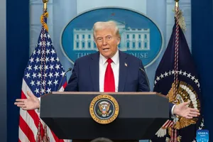 Tổng thống Donald Trump. Ảnh: XINHUA