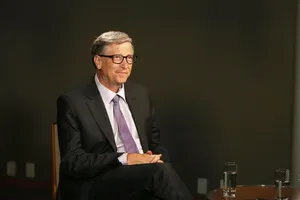 Tỷ phú Mỹ Bill Gates. Ảnh: XINHUA 