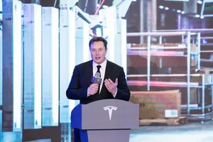 Tỷ phú công nghệ Elon Musk. Ảnh: XINHUA