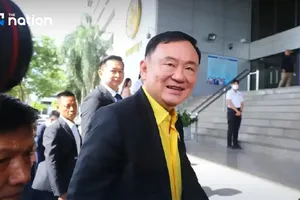 Cựu Thủ tướng Thái Lan Thaksin Shinawatra. Ảnh: NATION