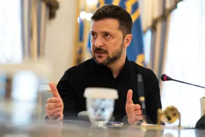 Tổng thống Ukraine Volodymyr Zelensky. Ảnh: DANYLO ANTONIUK/ UKRINFORM