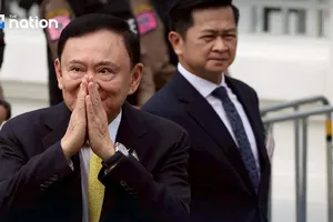 Cựu Thủ tướng Thaksin Shinawatra. Ảnh: NATION 