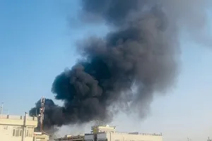 Các vụ nổ xảy ra tại thành phố Kabul, Afghanistan. Ảnh: AMU TV