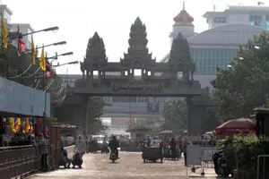 Khu vực biên giới giữa tỉnh Sa Kaeo của Thái Lan và Campuchia. Ảnh: BANGKOK POST 