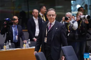 Thủ tướng Bỉ Bart De Wever tham dự Hội nghị thượng đỉnh EU. Ảnh: XINHUA 