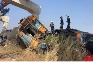 Hiện trường vụ tai nạn. Ảnh:BANGKOK POST 