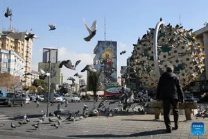 Một góc thủ đô Tehran. Ảnh: XINHUA 