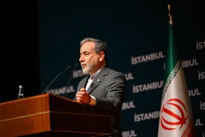 Ngoại trưởng Iran Abbas Araghchi. Ảnh:XINHUA 