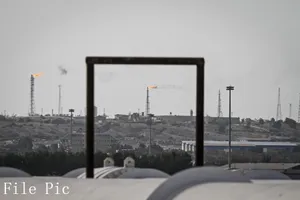 Một nhà máy lọc dầu trên đảo Kharg. Ảnh: XINHUA 