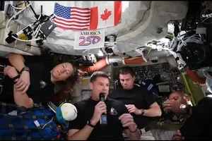 Phi hành gia tham gia sứ mệnh Artemis II. Ảnh: NASA