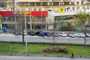 Hiện trường vụ xả súng. Ảnh: TELEGRAF