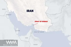 Khu vực eo biển Hormuz. Ảnh: WANA NEWS AGENCY 