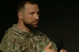 Ông Yevgeniy Khmara, quyền Bộ trưởng Quốc phòng Ukraine. Ảnh: THE NEW VOICE OF UKRAINE/MILITARNYI