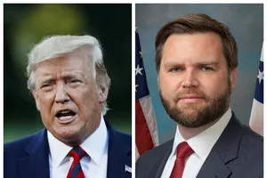 Tổng thống Donald Trump và Phó Tổng thống JD Vance. Ảnh: XINHUA 