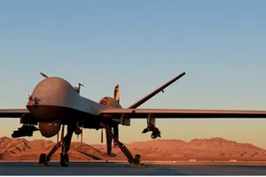 Máy bay không người lái (UAV) MQ-9 Reaper. Ảnh: SENIOR AIMAN HALEY STEVENS/ U.S AIR FORCE 