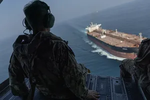 Lực lượng CENTCOM tại eo biển Hormuz. Ảnh: X/CENTCOM
