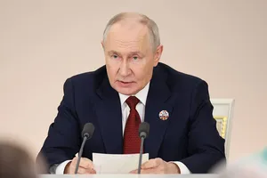 Tổng thống Nga Vladimir Putin tại hội nghị thượng đỉnh Nga - châu Phi 2026. Ảnh: TASS