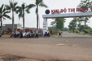 Một góc Dự án Khu đô thị Ruby City