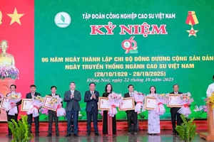 Cao su Đồng Nai – 96 năm vững bước cùng đất nước