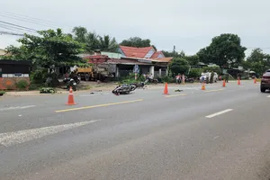Tai nạn nghiêm trọng trên Quốc lộ 14 khiến 2 người tử vong