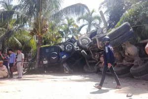 Hiện trường vụ tai nạn