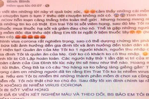 Một gia đình bị cô lập vì tin thất thiệt về nCoV