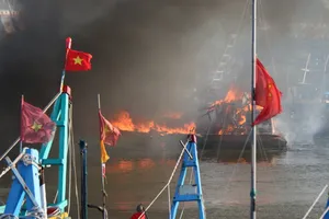 Hiện trường vụ cháy