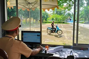 Thí sinh tham gia phần thi thực hành