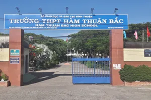 Trường THPT Hàm Thuận Bắc (xã Hàm Thuận, tỉnh Lâm Đồng)