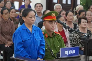 Bị cáo Lê Thị Lại tại phiên tòa