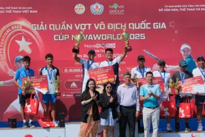 Lễ trao giải quần vợt vô địch quốc gia - Cúp NovaWorld 2025