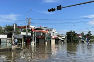 Quốc lộ 1A qua tỉnh Lâm Đồng ngập nặng