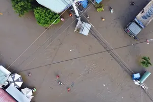 Khoảng 1.000 căn nhà của người dân xã Liên Hương (tỉnh Lâm Đồng)